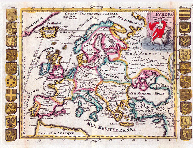 Europa 1706 De la Feuille