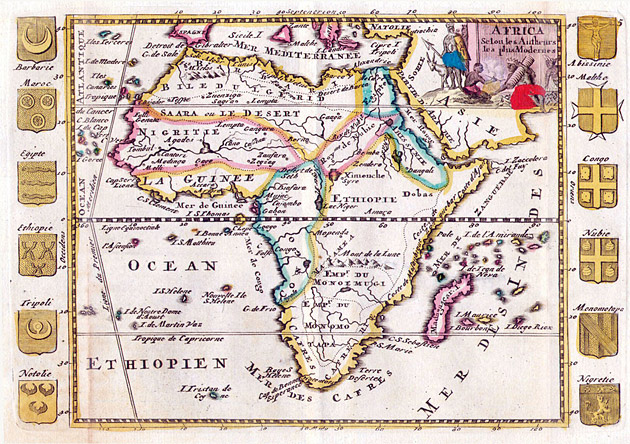 Afrika 1706 De la Feuille