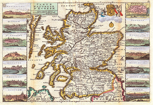 Schotland 1747 De la Feuille