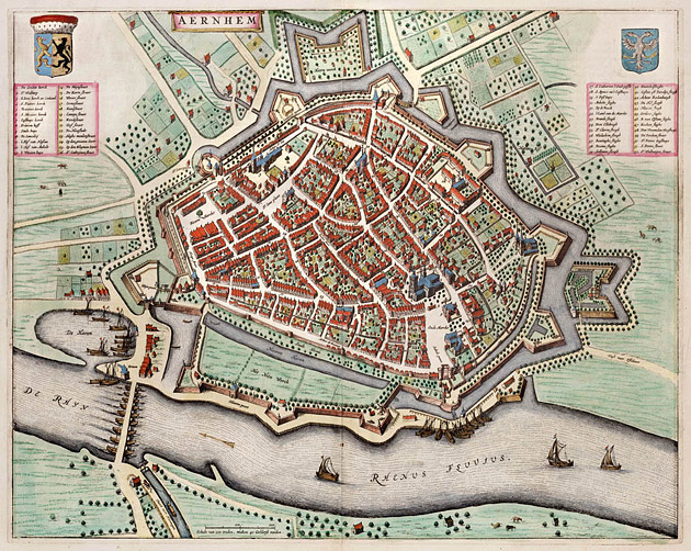 Arnhem 1649 Blaeu