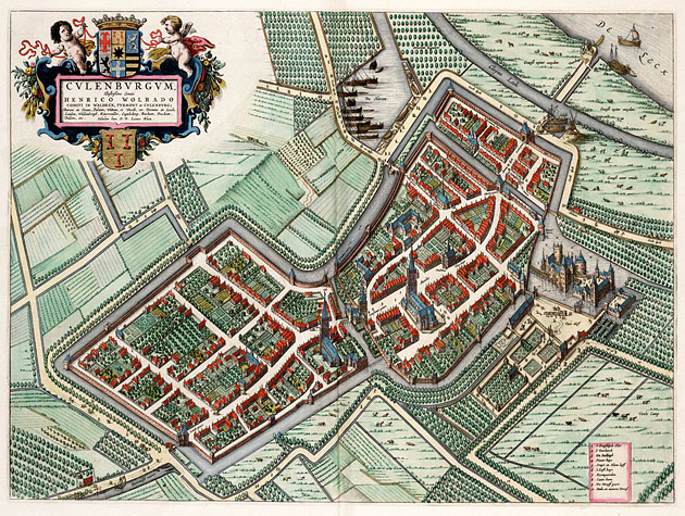 Culemborg 1649 Blaeu