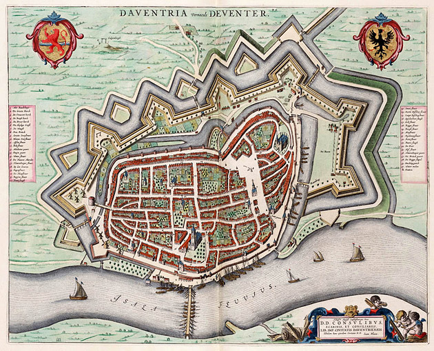 Deventer 1649 Blaeu