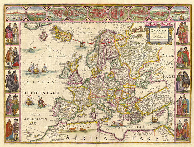 Europa 1649 WillemBlaeu