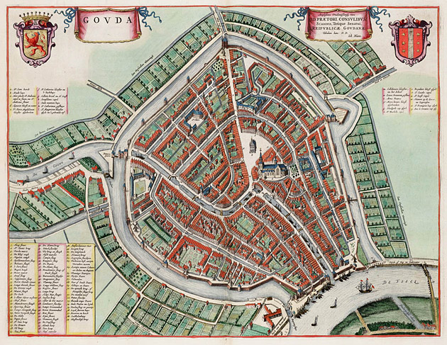 Gouda 1649 Blaeu