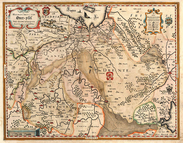 Heerlycheit Over-ijssel 1634 C.J.Visscher