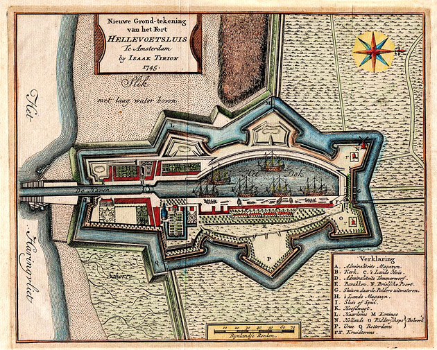 Hellevoetsluis 1745 Tirion