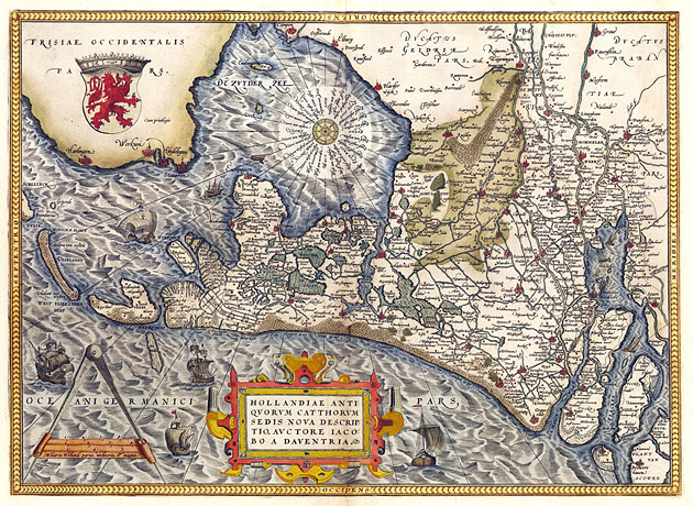 Holland 1570 Ortelius