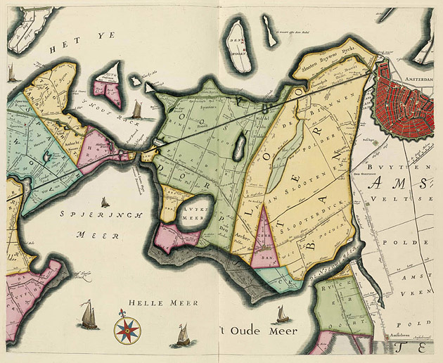 Hoogheemraadschap Slooterdyck 1746 Bolstra