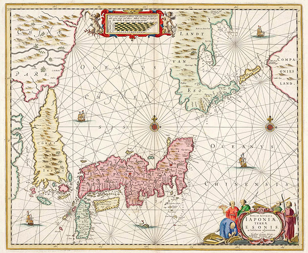 Japan 1652 Janssonius