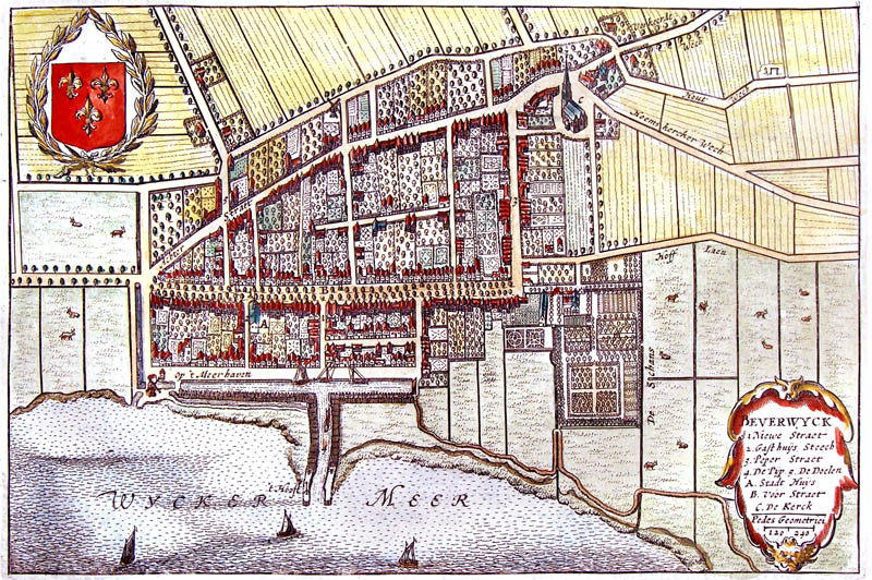 Beverwijk 1649 Blaeu