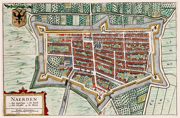 Naarden 1649 Blaeu