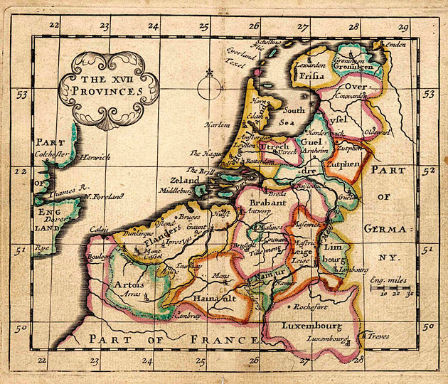 Nederland Zeventien Provincies 1684 Seller