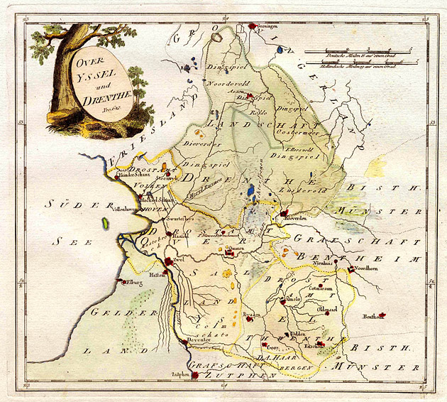 Overijssel-Drente 1791 Von Reilly