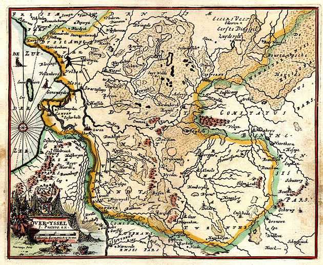 Overijssel 1692 Peeters Harrewijn