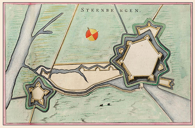 Steenbergen 1649 Blaeu