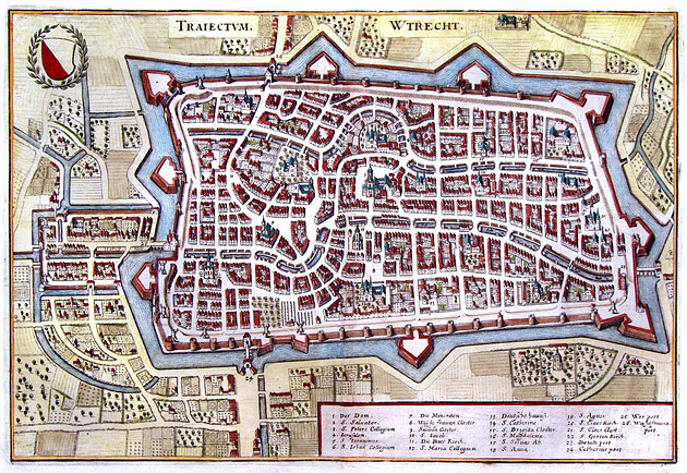 Utrecht 1647 Merian