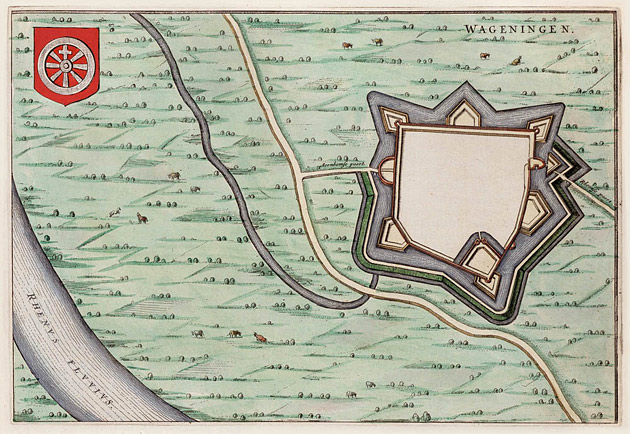 Wageningen 1649 Blaeu