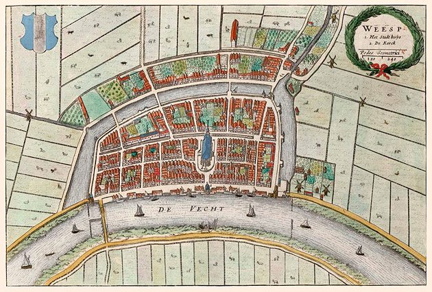 Weesp 1649 Blaeu